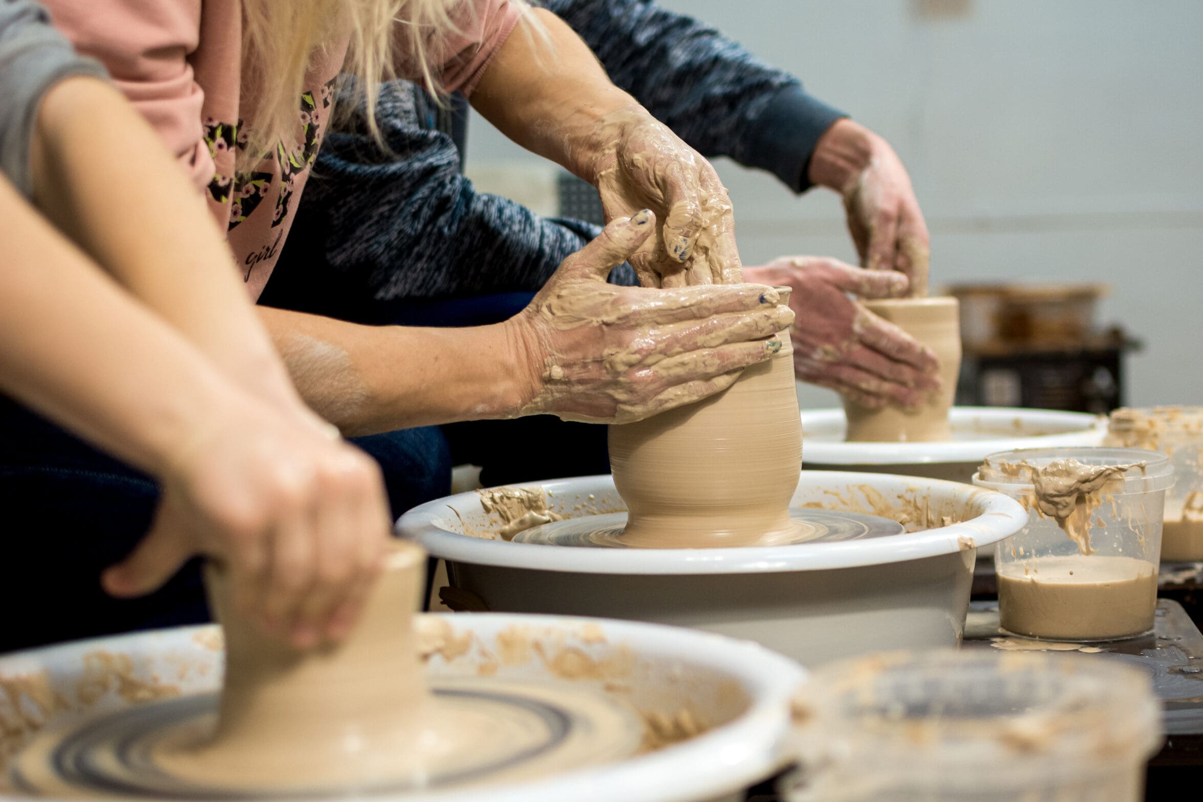 5-Week Beginner Wheel Throwing  Sundays – San Diego Craft Collective