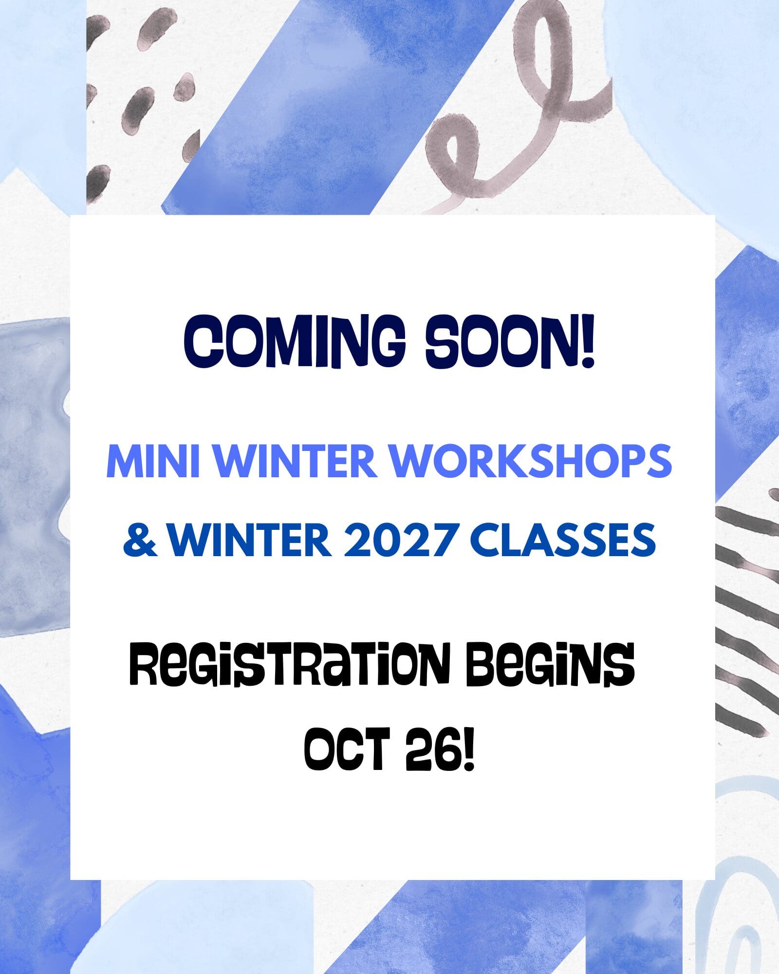 IG_Winter Session Registration SOON